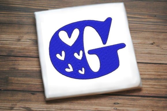 Alphabet Letter G Multi Heart for Branded Merch Review