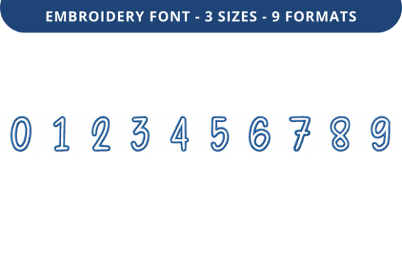 Bright Young Owl Font 0 to 9: A Sweet Embroidery Review