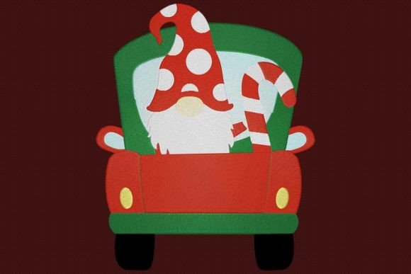 Christmas Truck Gnomes: Designer Review for Branded Merch