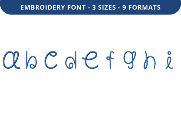 Dear Doily Font A to I: An Embroidery Designer's Review