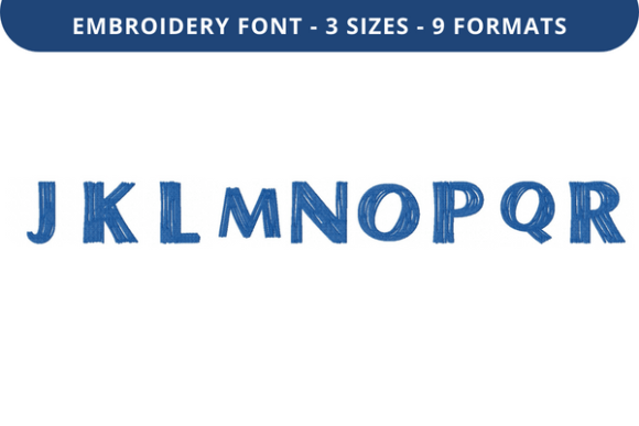 Hay Girl Hay Font Uppercase J to R: A Stitching Review
