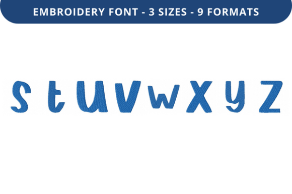 Heart of the City Font S to Z: An Embroidery Seller’s Review