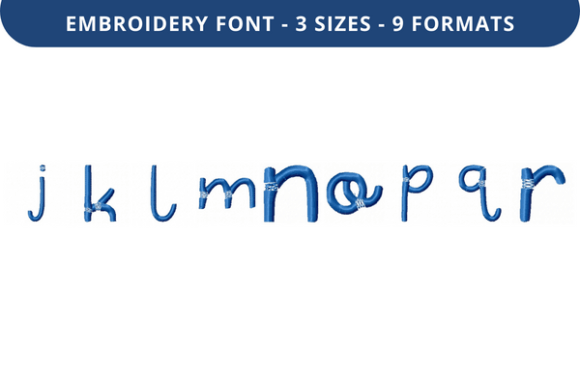 Lucid Dreamer Font J to R Sweatshirt Embroidery Review