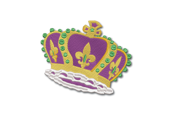 Mardi Gras Crown: A Gift Embroidery Designer's Review