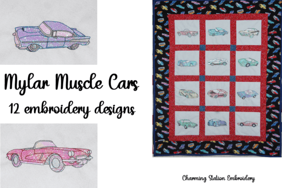 Mylar Muscle Cars: A Road Test for Your Embroidery Shop