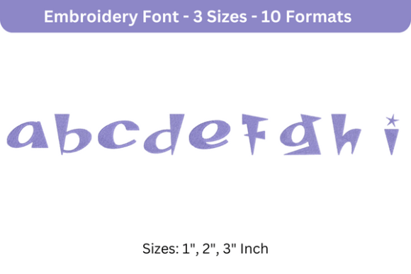 Space Patrol Font Lowercase a to I: A Stitching Review