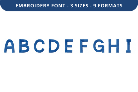 Testing Gumbies Font Uppercase a to I on Real Gift Projects
